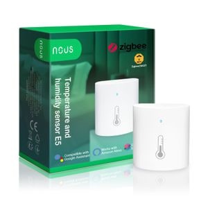 Senzor smart de temperatura si umiditate NOUS E5, ZigBee
