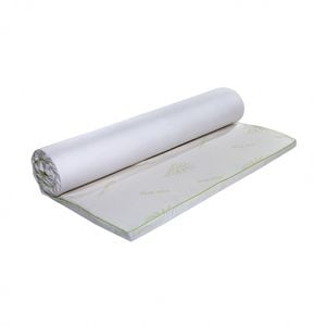 Topper saltea Aloe Vera Therapy Memory Arctic Gel, 7 zone de confort, 120x190 cm