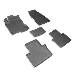 Set covorase auto SEINTEX, pentru RENAULT Koleos I 2007-2017, 5 bucati, negru