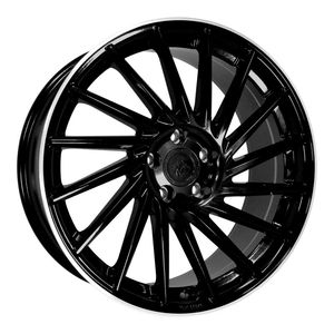 Janta aliaj Keskin Tuning KT17 black lip polish, 8J x 18", 5, PCD 112, ET45