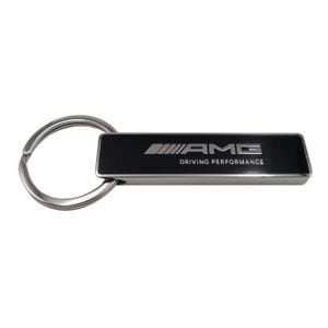 Breloc de chei IdeallStore, AMG Performance, editie de colectie, 6 cm, metal, argintiu