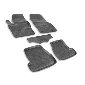 Set covorase auto SEINTEX, pentru FORD Focus III 2015-2018 Facelift, 5 bucati, negru