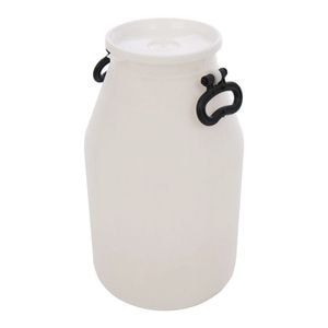 Bidon, realizat din polietilena de inalta densitate, pentru lapte, cu capac, 29.4 x 51 cm, 25 litri