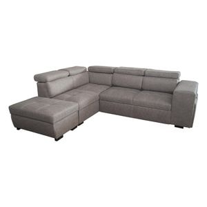 Coltar extensibil, Sani Elegant, Dreapta montaj, Gri