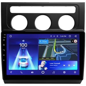 Navigatie Auto Teyes CC2 Plus, Volkswagen Touran 1 2003-2010, 6+128GB, 10.2" QLED, Octa-core 1.8Ghz, Android, 4G, Bluetooth 5.1, DSP
