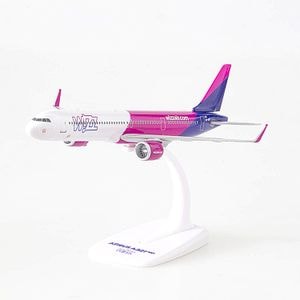 Macheta avion Airbus A321neo WIZZAIR, scara 1:200, PPC Holland