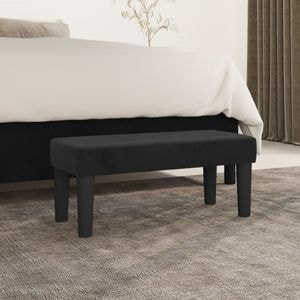 Banca VIDAXL, textil, 70 x 30 x 30 cm, negru