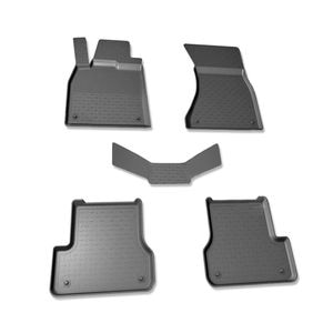 Set covorase auto SEINTEX, pentru AUDI A7 I 2010-2018, 5 bucati, negru
