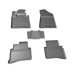 Set covorase auto SEINTEX, pentru HYUNDAI Tucson III 2015-2020, 5 bucati, negru