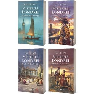 Pachet 4 volume: Misterele Londrei - Paul Feval