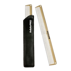 Pieptene BabylissPro Gold Metal