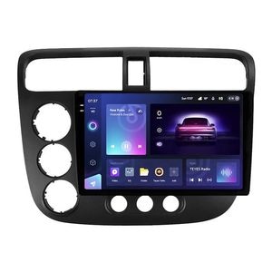 Navigatie Auto Teyes CC3, 2K 360 Honda Civic 7 2001-2005, 6+128GB, 9.5" QLED, Octa-core 2Ghz, Android, 4G, Bluetooth 5.1, DSP