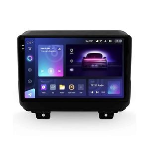 Navigatie Auto Teyes CC3, 2K 360 Jeep Wrangler 4 2018-2019, 6+128GB, 9.5" QLED, Octa-core 2Ghz, Android, 4G, Bluetooth 5.1, DSP