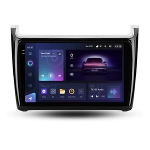 Navigatie Auto Teyes CC3, 2K 360 Volkswagen Polo 5 2008-2020, 6+128GB, 9.5" QLED, Octa-core 2Ghz, Android, 4G, Bluetooth 5.1, DSP