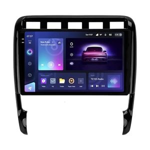 Navigatie Auto Teyes CC3, 2K 360 Porsche Cayenne 2002-2010, 6+128GB, 9.5" QLED, Octa-core 2Ghz, Android, 4G, Bluetooth 5.1, DSP