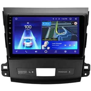 Navigatie Auto Teyes CC2, Plus Peugeot 4007 2007-2012, 6+128GB, 9" QLED, Octa-core 1.8Ghz, Android 4G, Bluetooth 5.1, DSP