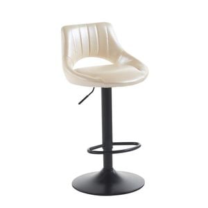 Scaun Bar KJC338,  45 x 49 x 103 cm, Bej