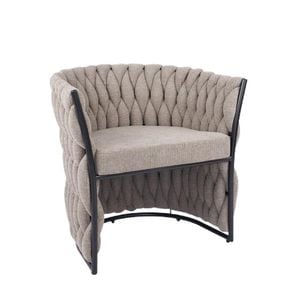 Scaun Living KJC4342, 74 x 62 x 74 cm, maro