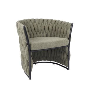Scaun Living KJC4342, 74 x 62 x 74 cm, verde