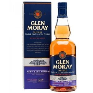 Whisky Single Malt Glen Moray Port Cask Finish, 40%, 0.7L