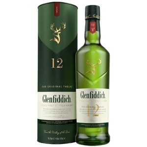 Whisky Single Malt Glenfiddich 12 Ani, 40%, 0.7L