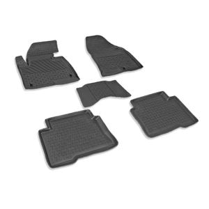 Set covorase auto SEINTEX, pentru HYUNDAI Sante Fe III 2012-2018, 5 bucati, negru