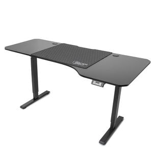 Birou electric reglabil pe inaltime Dr.Shield Nova, 160x75x75 cm, Mouse Pad XL, negru