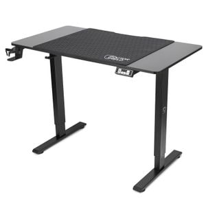 Birou electric reglabil pe inaltime Dr.Shield Nova, 110x60x70 cm, Mouse Pad inclus, negru