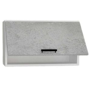 Corp superior de bucatarie Sani Glamur, 60x30x36 cm, aspect beton