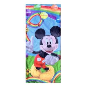 Sac de dormit Disney, Mickey Mouse, 150x65 cm, Rosu-Albastru