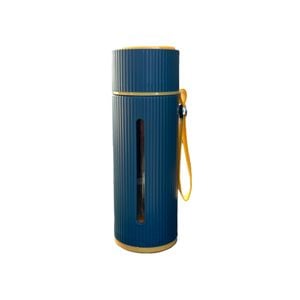 Sticla Nichita, Portabila, Pentru apa, Material plastic, 500 ml, Bleumarin