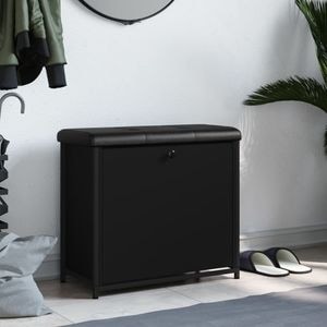 Pantofar VIDAXL, cu sertar rabatabil, 62x32x56 cm, negru