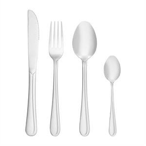Set tacamuri inox AMBITION Capri, 24 piese, 6 persoane
