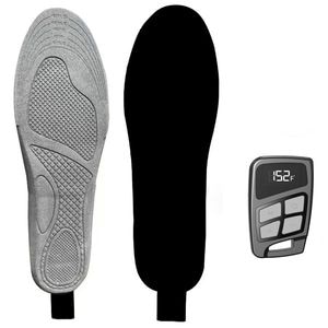 Set branturi Rove Zone, Incalzite electric, Confortabile, Cu acumulatori, Cablu bifurcat, Telecomanda, Marime ajustabila 35-40, Gri