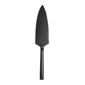 Spatula zimtata servire desert AMBITION Como Black, inox