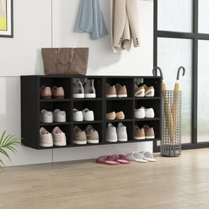 Pantofar VIDAXL, 52.5x30x50 cm, negru