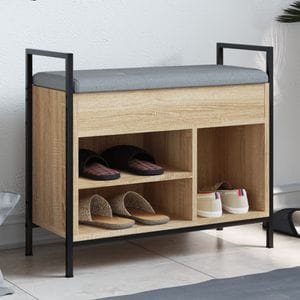 Pantofar VIDAXL, 65.5x32x57.5 cm, stejar sonoma