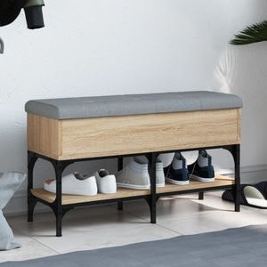 Pantofar VIDAXL, lemn prelucrat, 82x32x45 cm, stejar sonoma