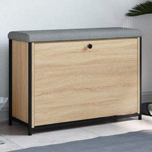 Pantofar VIDAXL, cu sertar rabatabil, 82x32x56 cm, stejar sonoma