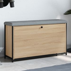Pantofar VIDAXL, cu sertar rabatabil, 102x32x56 cm, stejar sonoma