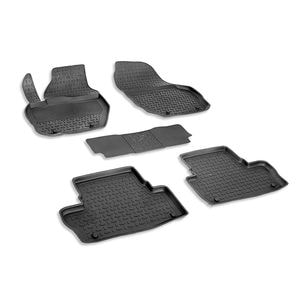 Set covorase auto SEINTEX, pentru VOLVO XC60 I 2009-2017, 5 bucati, negru