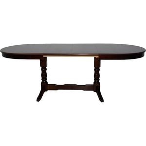 Masa extensibilia DRIMUS bucatarie EURO 2, Structura lemn masiv, 230x95x76 cm, Wenge
