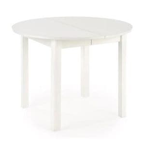 Masa extensibilia DRIMUS HM Ringo, structura MDF, 76x102x102/142 cm, alb