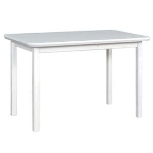 Masa extensibilia DRIMUS DM4 Maxima, structura lemn masiv, blat MDF, 70x76x120/150 cm, Alb