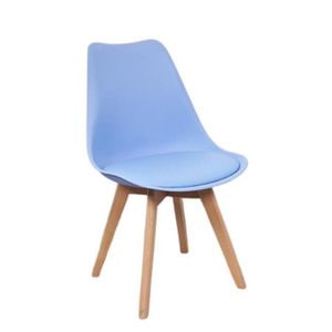 Scaun Living J900, 80 x 44 cm, Albastru