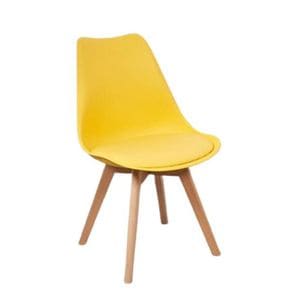 Scaun Living J900, 80 x 44 cm, Galben