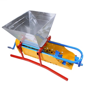 Zdrobitor desciorchinator manual de struguri, cuva 20 litri, 300 kg/h