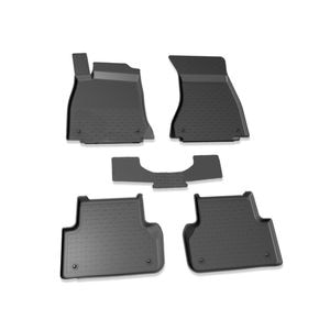 Set covorase auto SEINTEX, pentru AUDI A5 II 2016-prezent, 5 bucati, negru