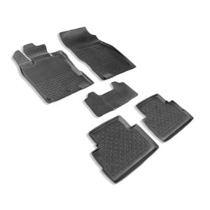 Set covorase auto SEINTEX, pentru RENAULT Kadjar 2015-2022, 5 bucati, negru