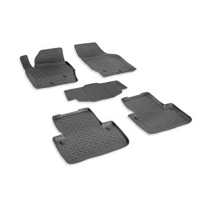 Set covorase auto SEINTEX, pentru VOLVO XC90 I 2002-2014, 5 bucati, negru
